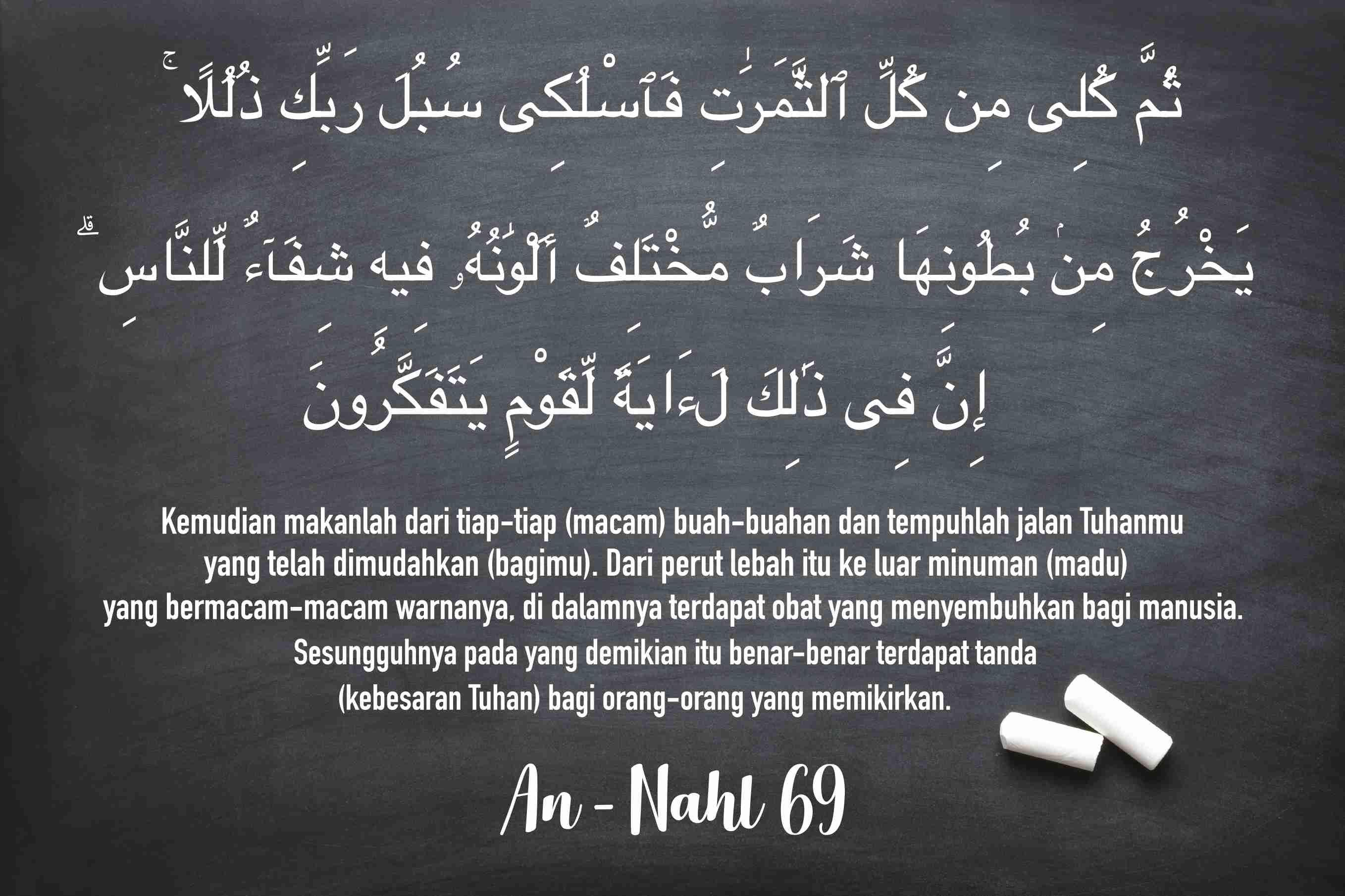 Detail Surat An Nahl Tentang Madu Nomer 5