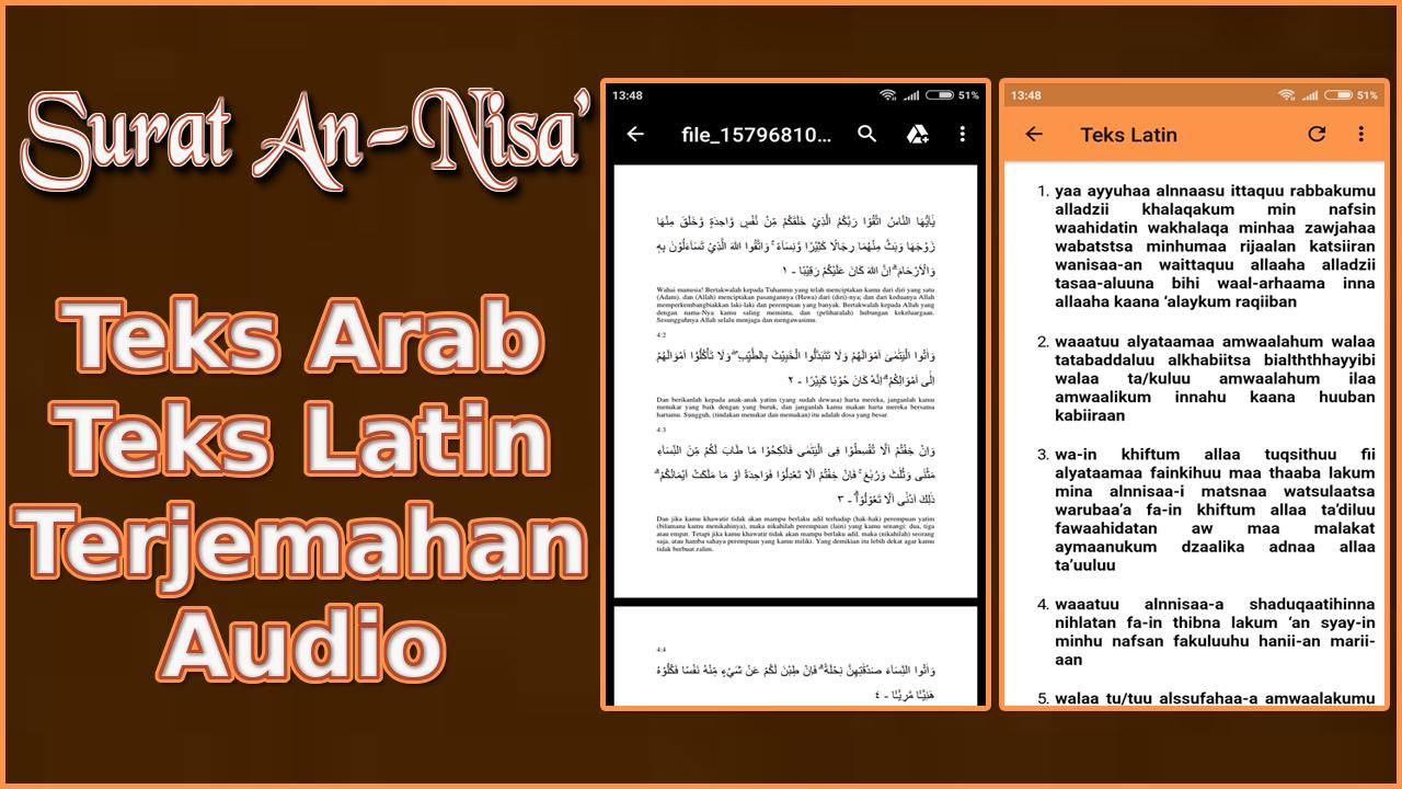 Detail Surat An Nisa Latin Nomer 28