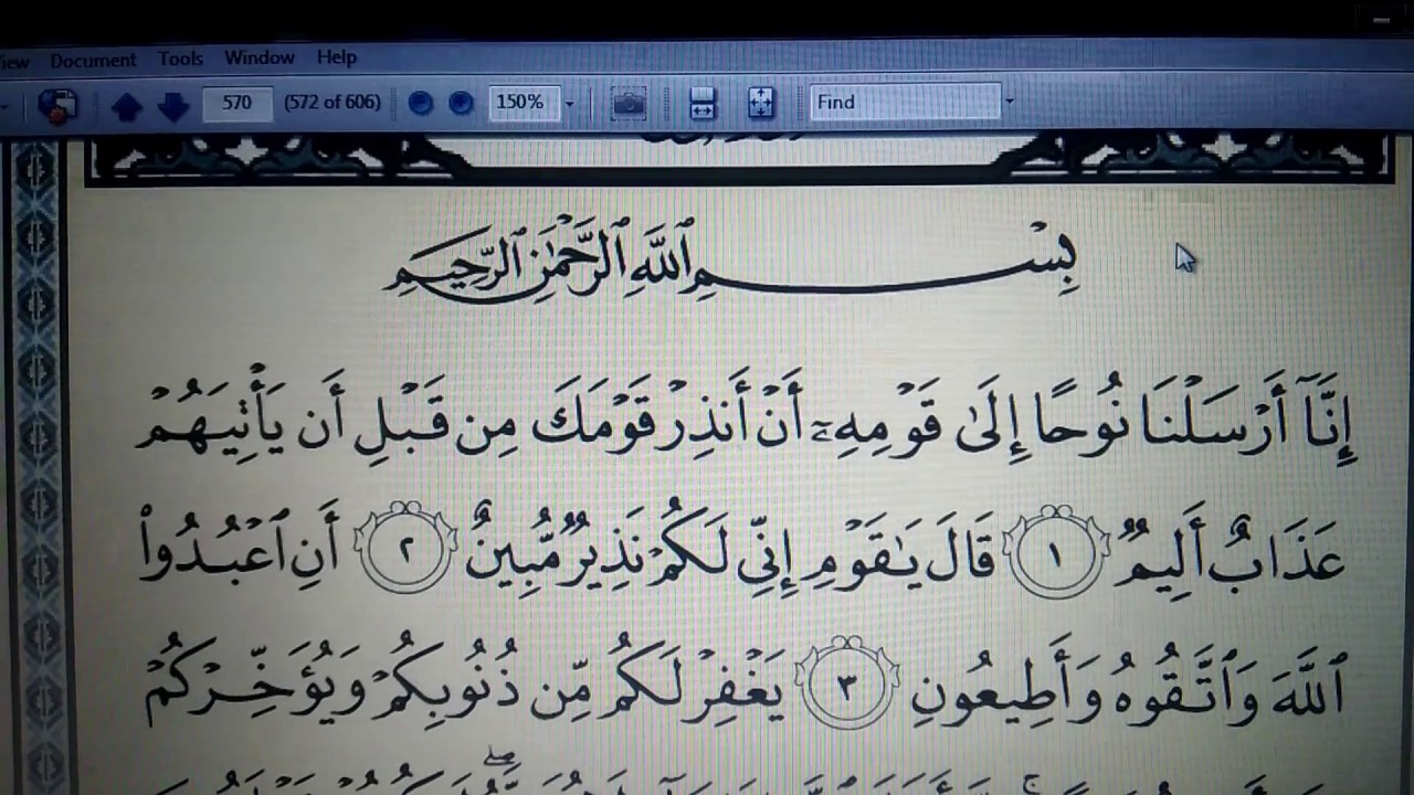 Detail Surat An Nuh Ayat 1 28 Nomer 2