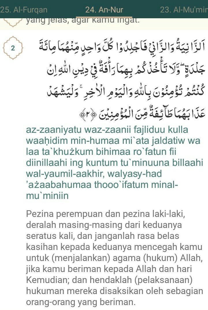 Detail Surat An Nur 24 Nomer 23