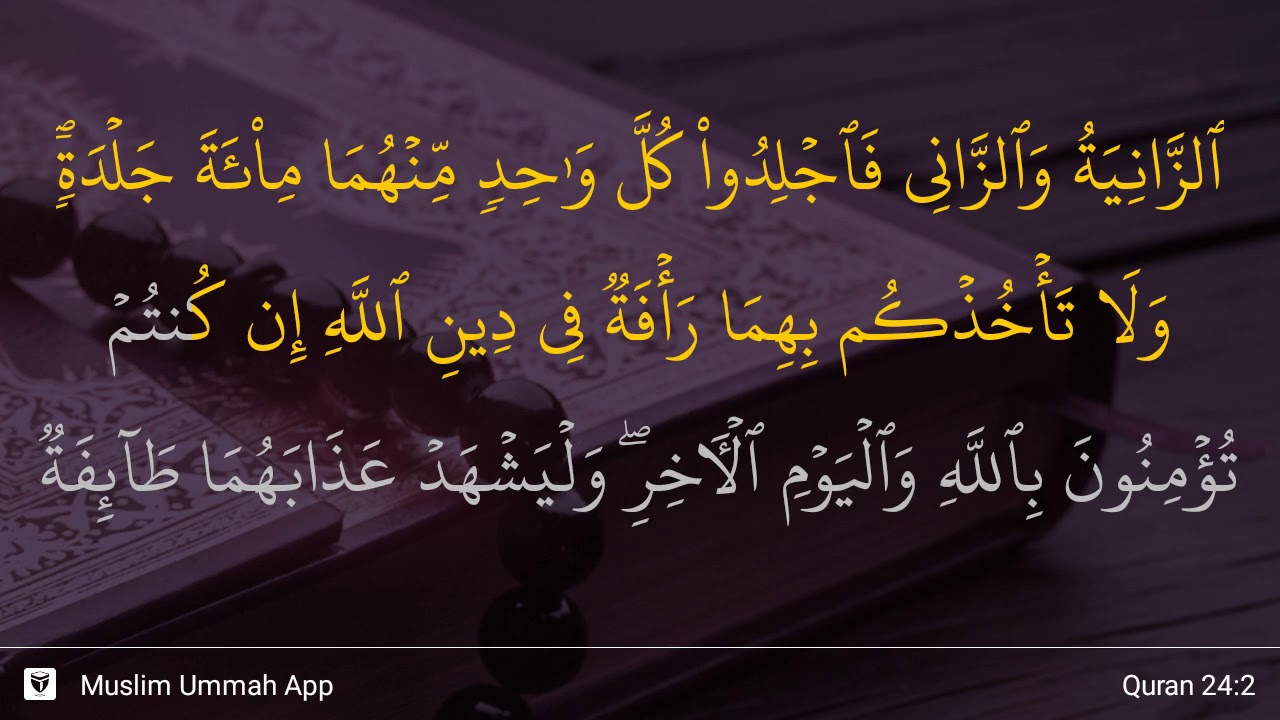 Detail Surat An Nur Ayat 2 Nomer 9