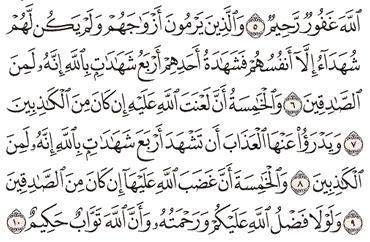 Detail Surat An Nur Ayat 24 Nomer 29