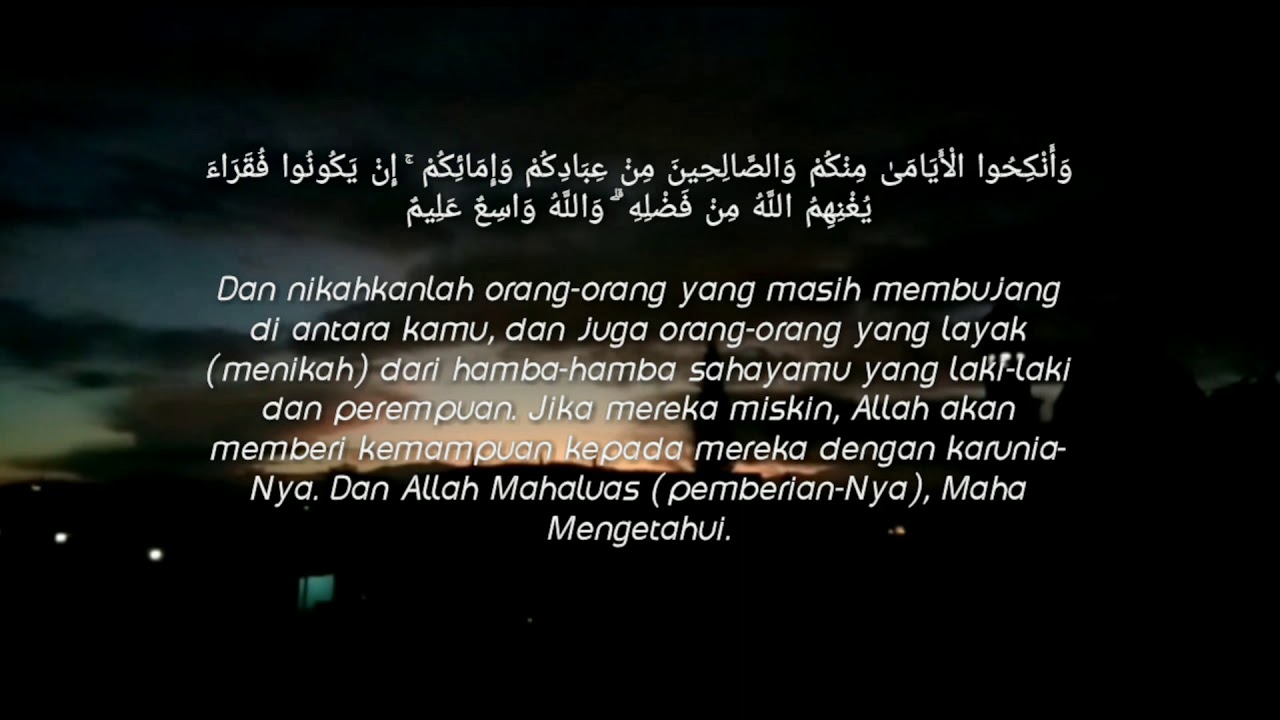 Detail Surat An Nur Ayat 32 Nomer 3