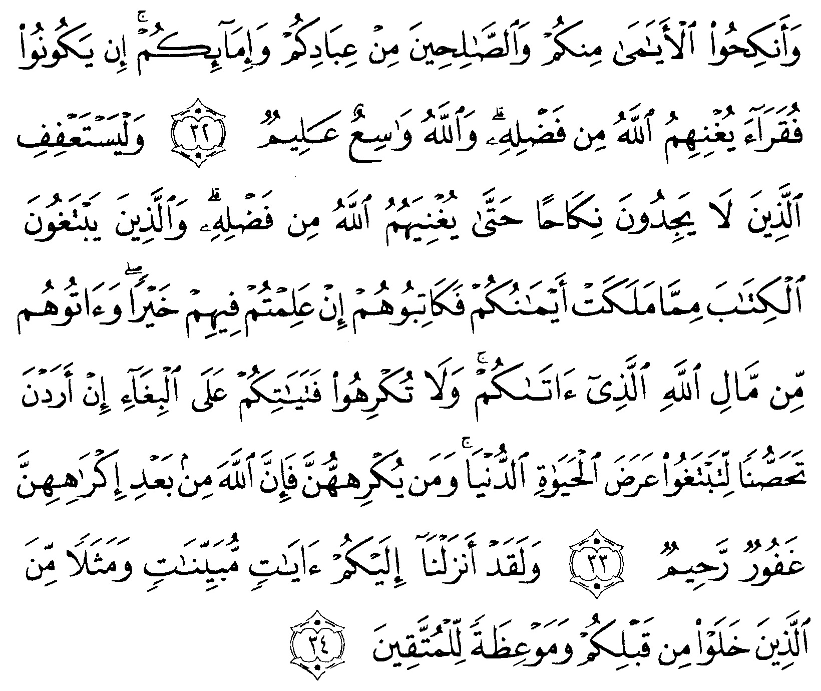 Detail Surat An Nur Ayat 32 Nomer 20