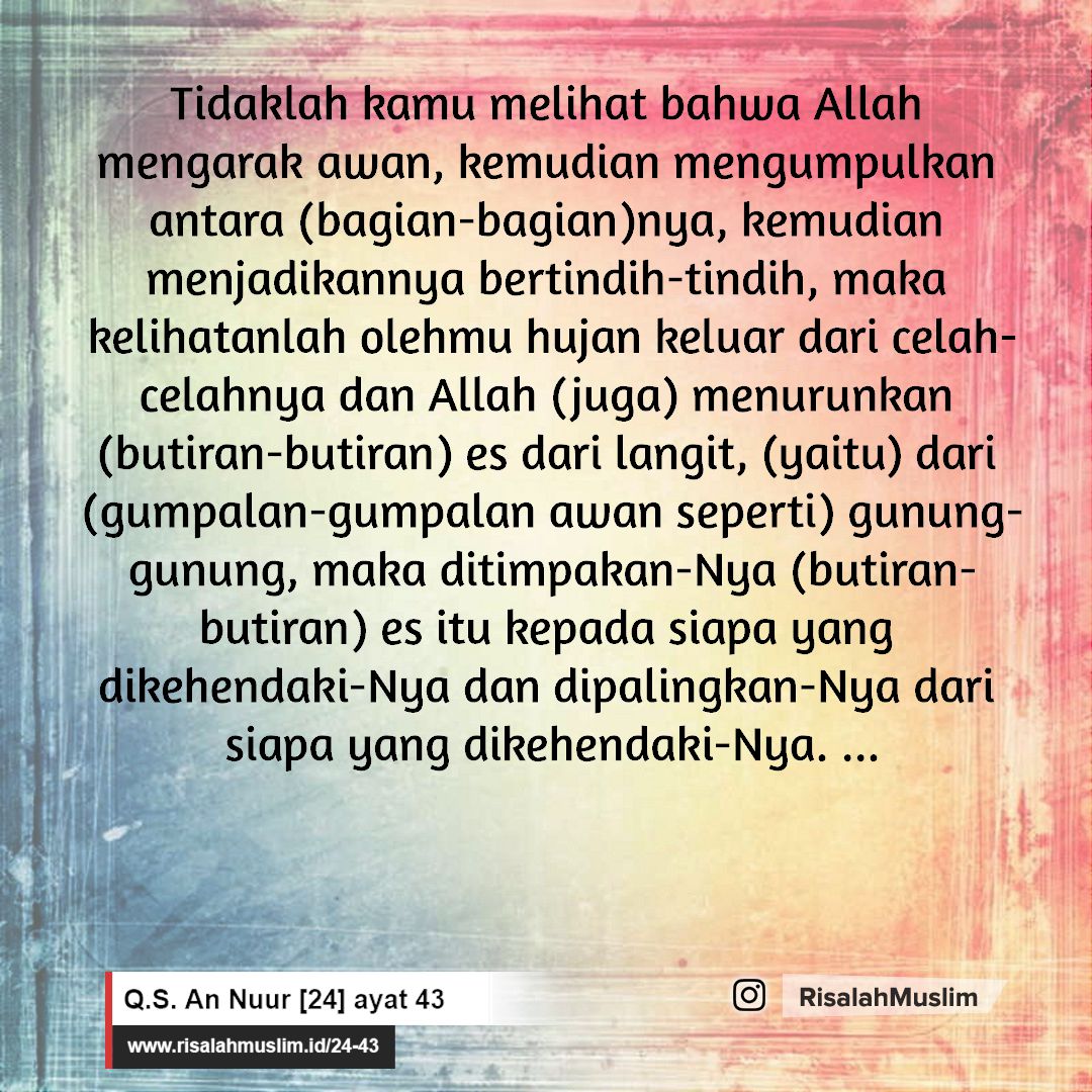 Detail Surat An Nur Ayat 45 Nomer 43