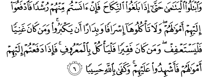 Detail Surat Anisa Ayat 7 Nomer 18