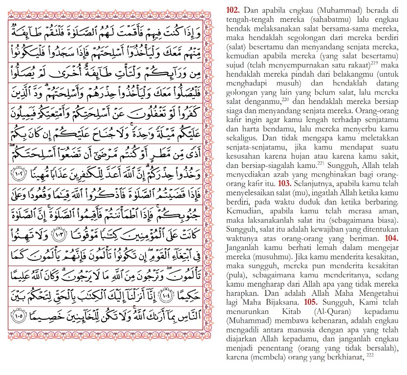 Detail Surat Annisa Ayat 1 Nomer 42