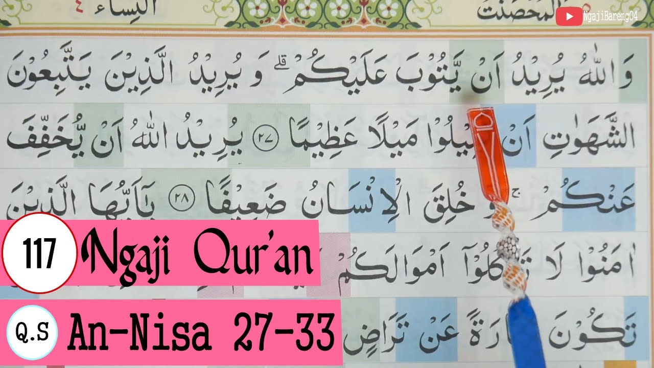 Detail Surat Annisa Ayat 2 Nomer 28