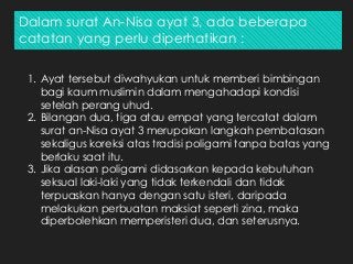 Detail Surat Annisa Tentang Poligami Koleksi Nomer 10