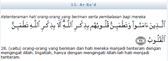 Detail Surat Ar Ra D Ayat 39 Nomer 55