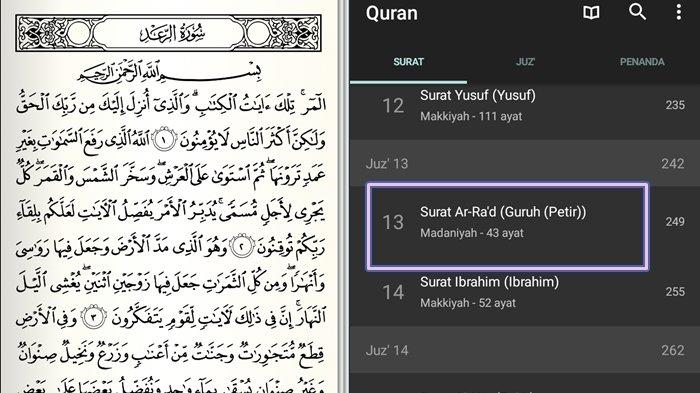 Detail Surat Ar Rad Ayat 8 Nomer 30