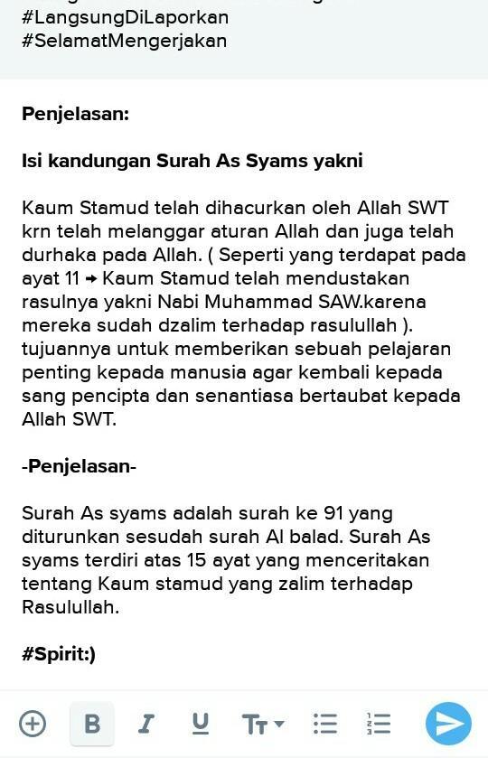 Detail Surat As Syam Ayat 8 Nomer 53