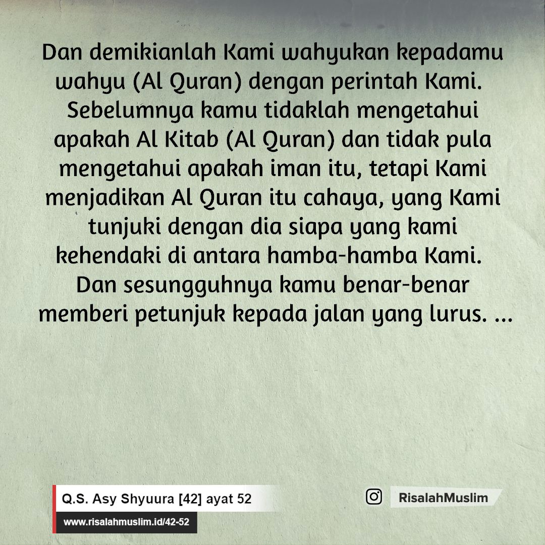 Detail Surat Asyura Ayat 38 Nomer 48