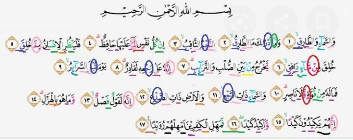 Detail Surat At Thariq Ayat 1 17 Nomer 29