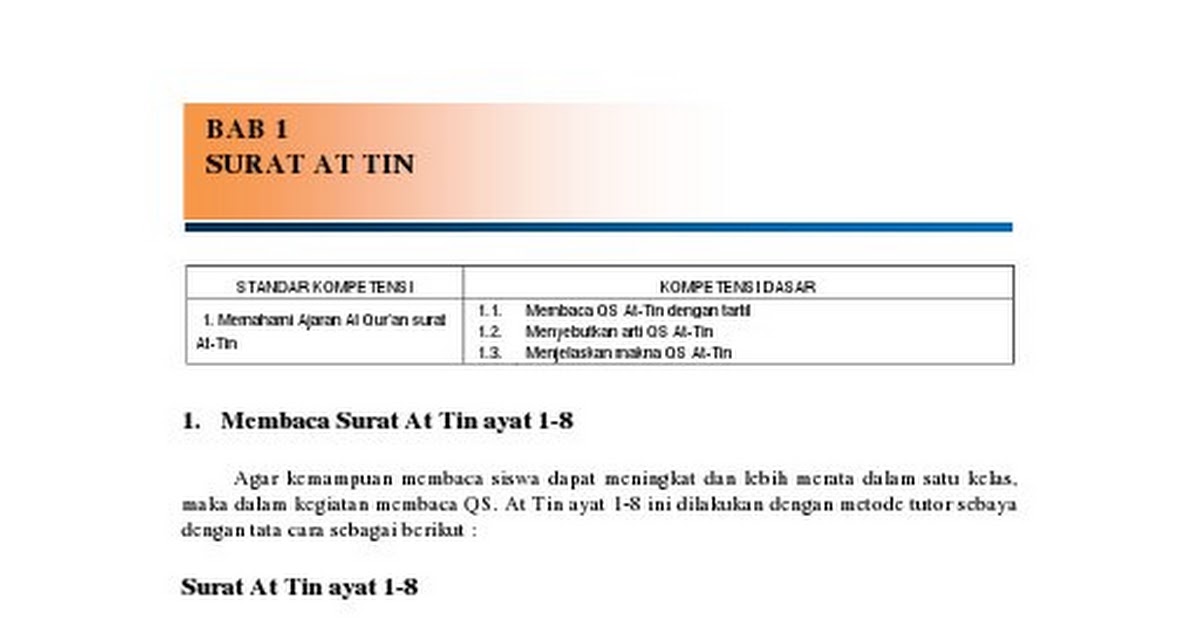 Detail Surat At Tiin 1 8 Nomer 34