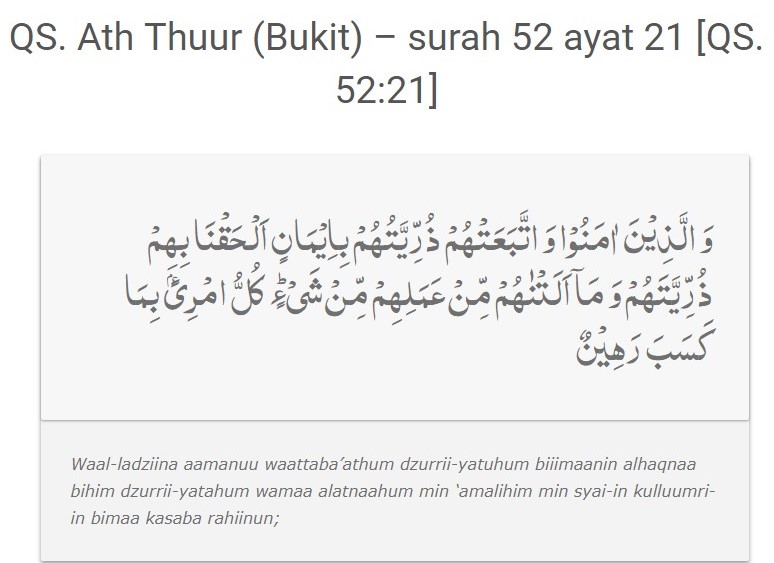 Detail Surat Ath Thur Nomer 38