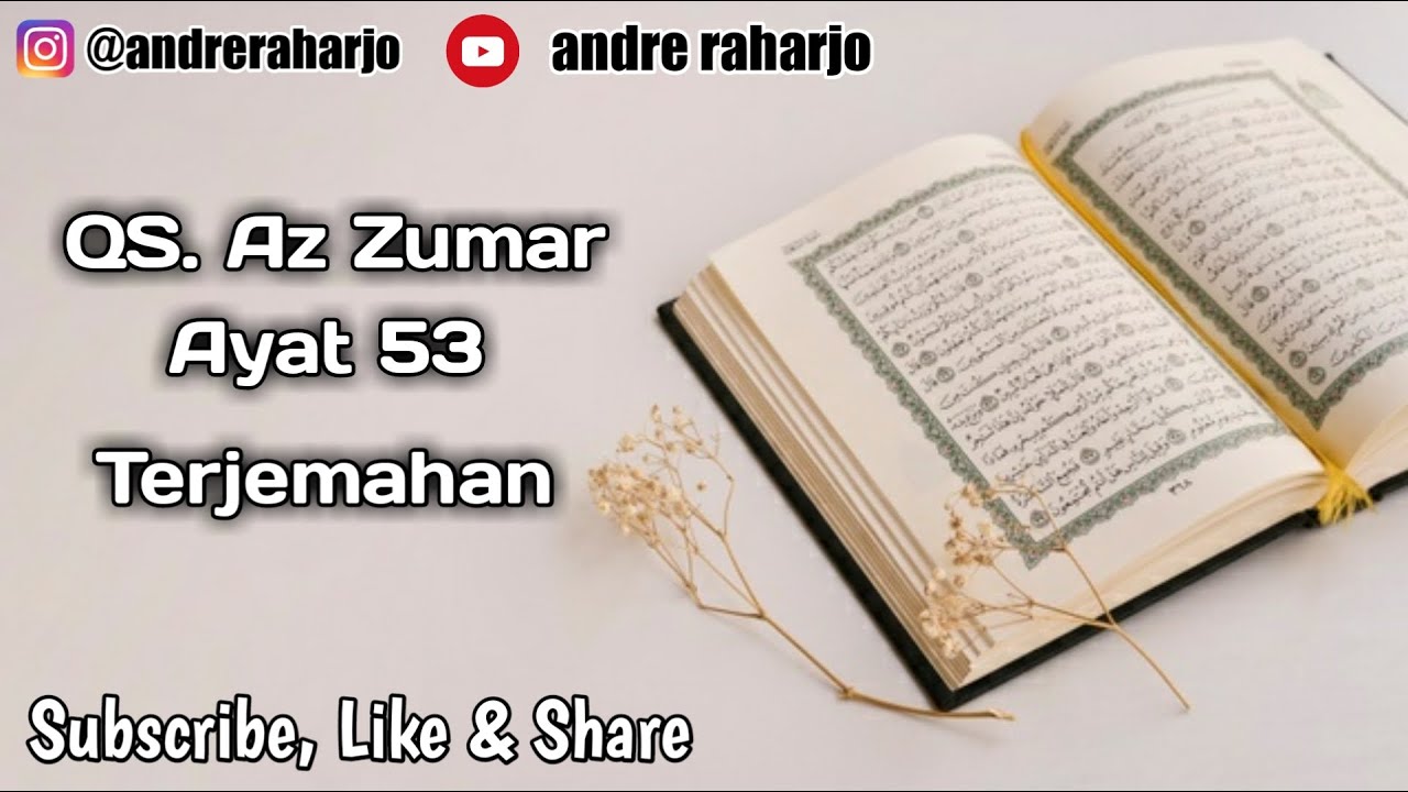 Detail Surat Az Zumar 53 Nomer 43