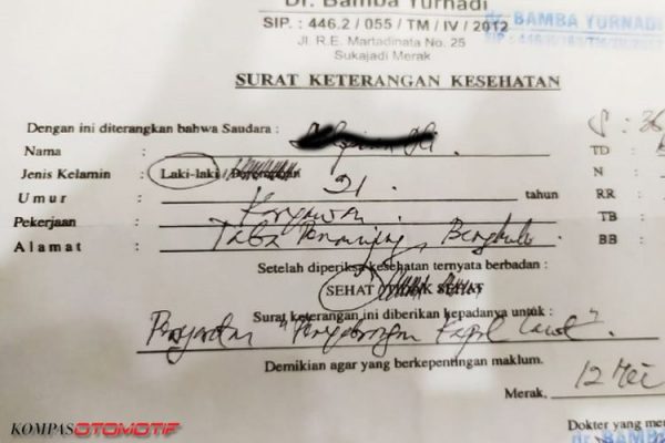 Detail Surat Bebas Corona Nomer 51