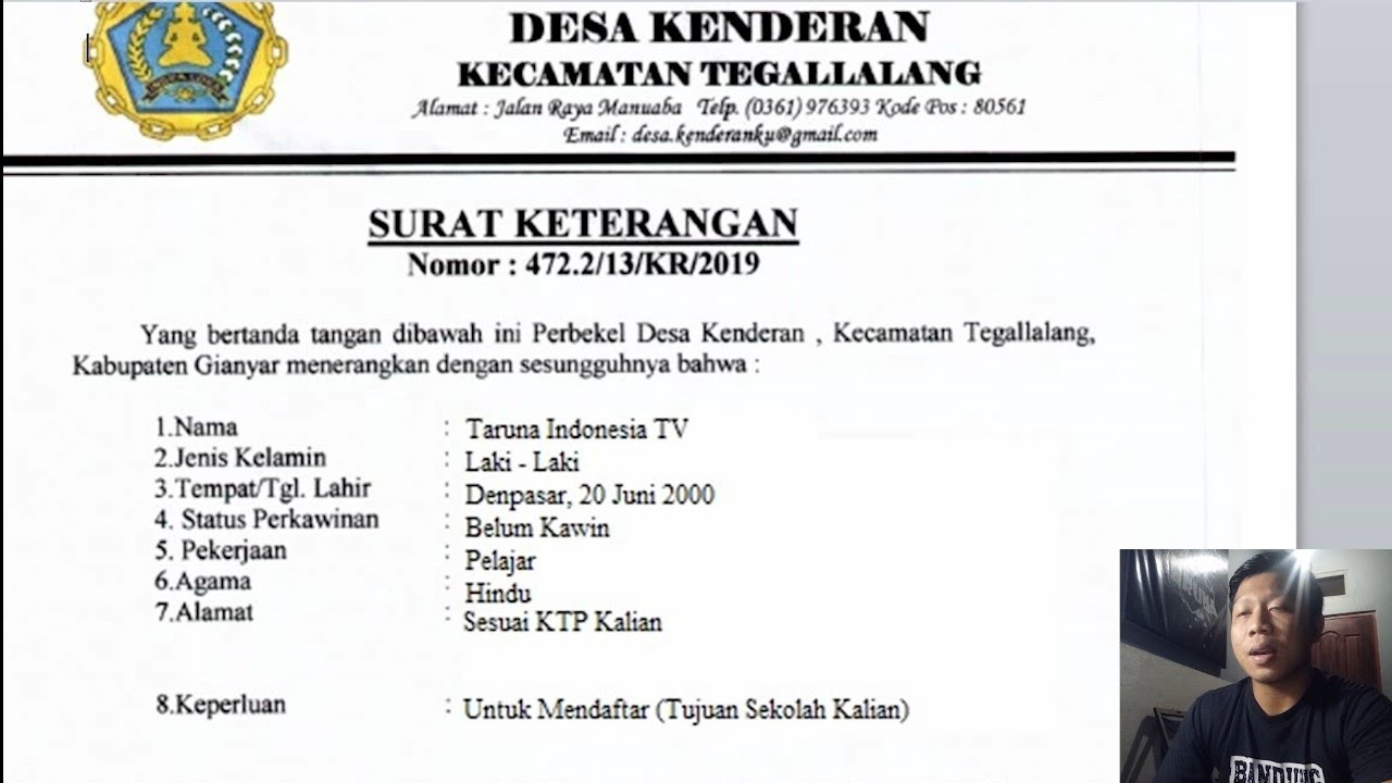 Detail Surat Belum Menikah Nomer 43