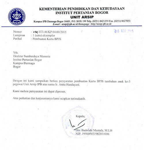 Detail Surat Bpjs Kesehatan Nomer 9