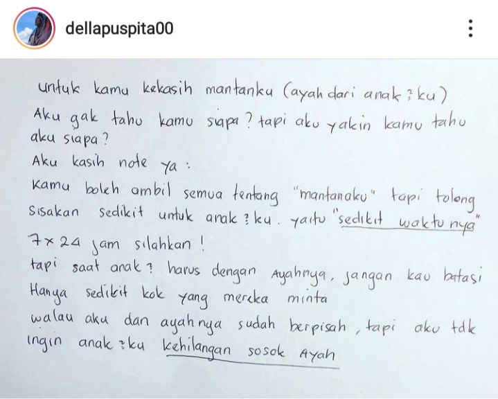 Detail Surat Buat Mantan Nomer 28