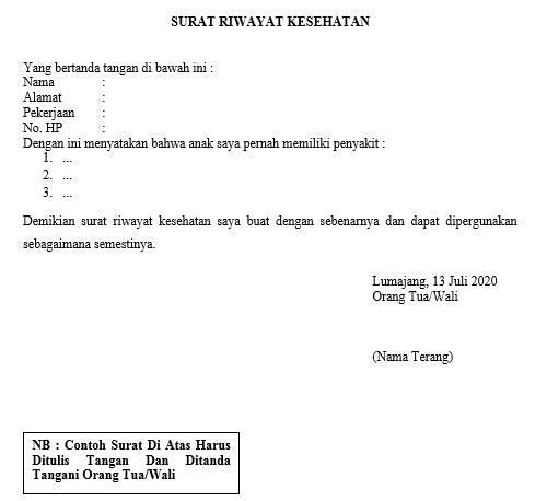 Detail Surat Buat Orang Sakit Nomer 33