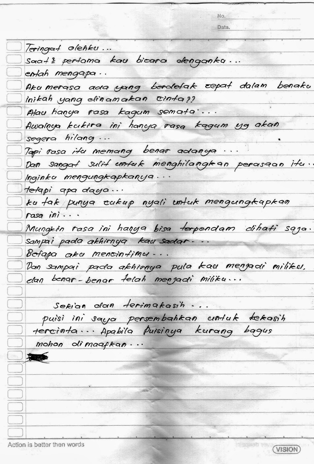 Detail Surat Buat Pacar Tersayang Nomer 39