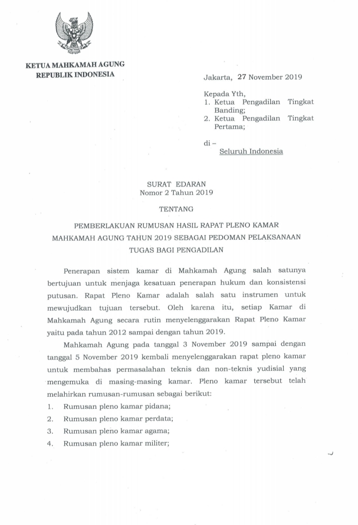 Surat Cerai Dari Pengadilan - KibrisPDR