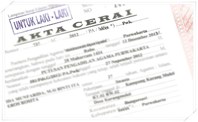 Detail Surat Cerai Palsu Nomer 13