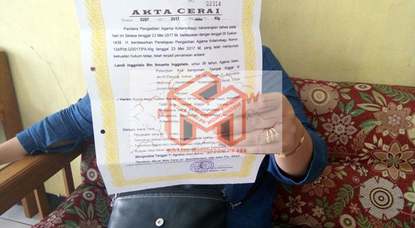 Detail Surat Cerai Palsu Nomer 27