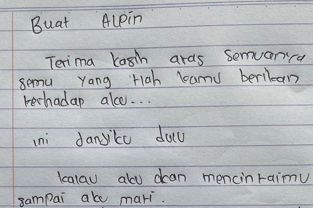 Detail Surat Cinta Terakhir Nomer 2