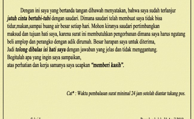 Detail Surat Cinta Yesus Nomer 37