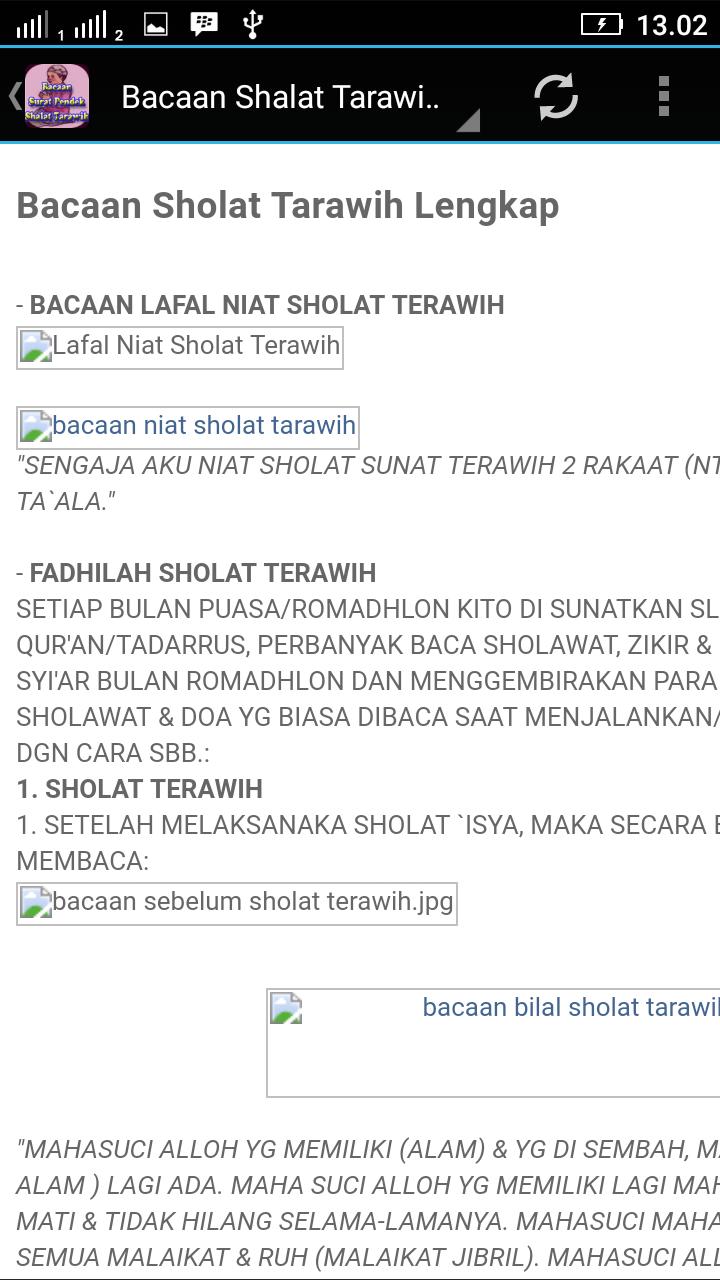 Detail Surat Dalam Sholat Tarawih Nomer 17