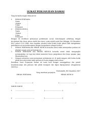 Detail Surat Damai Kecelakaan Nomer 29