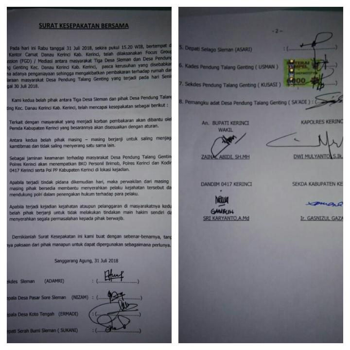 Detail Surat Damai Kecelakaan Nomer 41