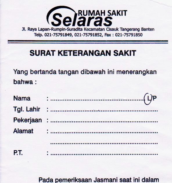 Detail Surat Dari Dokter Nomer 11