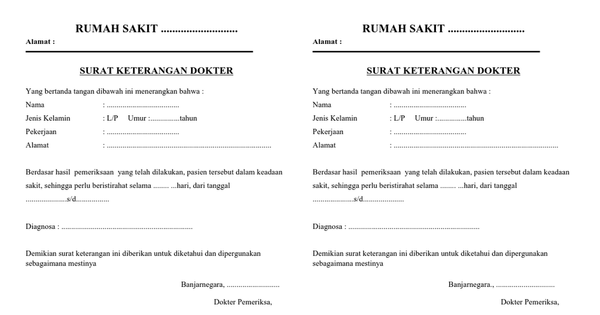 Detail Surat Dari Dokter Nomer 12