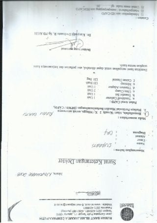 Detail Surat Dari Dokter Nomer 33