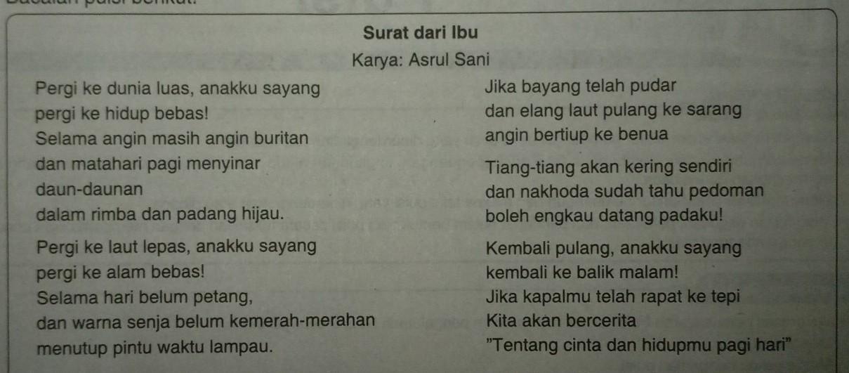 Detail Surat Dari Ibu Nomer 22