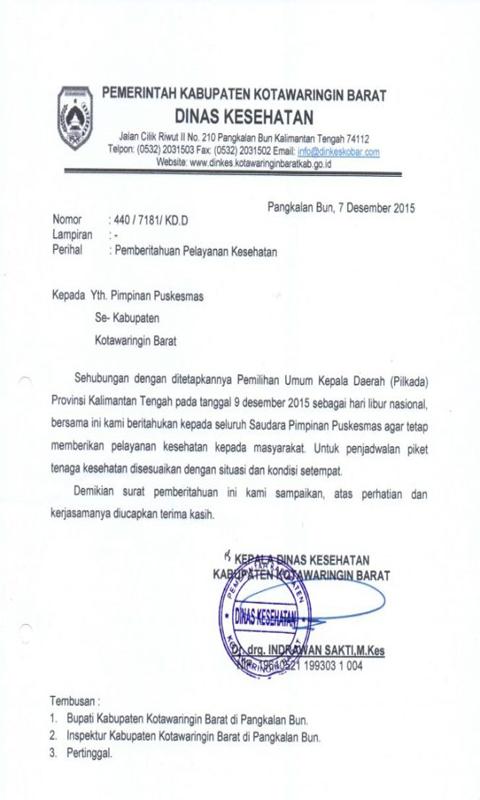 Detail Surat Dinas Contoh Nomer 49