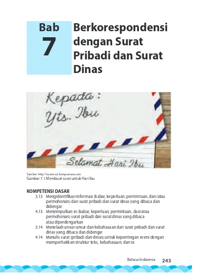 Detail Surat Dinas Dan Surat Pribadi Nomer 45