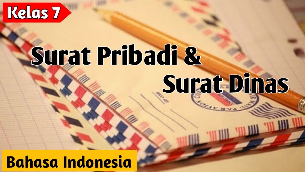 Detail Surat Dinas Dan Surat Pribadi Nomer 53