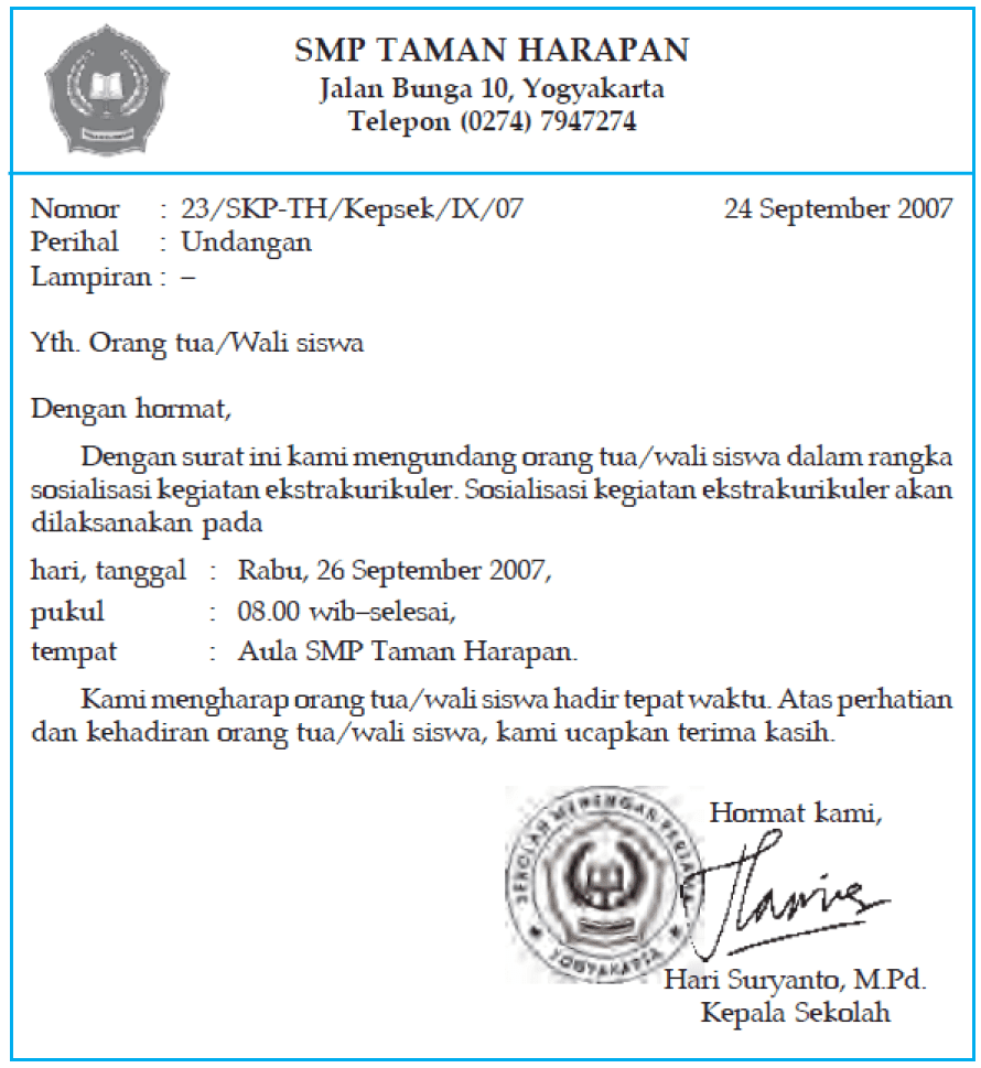 Detail Surat Dinas Yang Salah Nomer 23