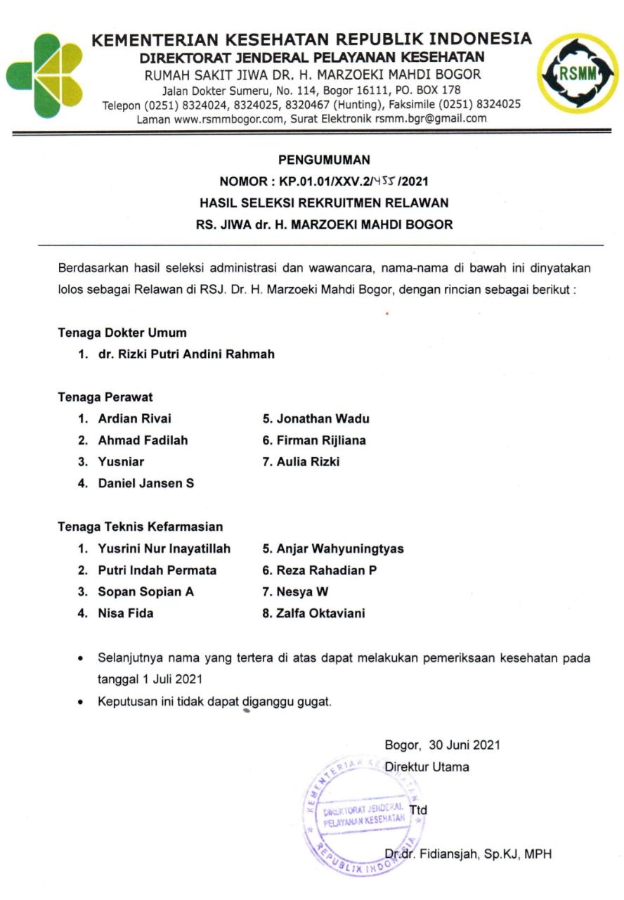 Detail Surat Dokter Bogor Nomer 29