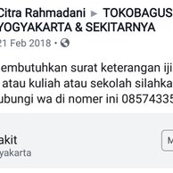 Detail Surat Dokter Kosong Jogja Nomer 21