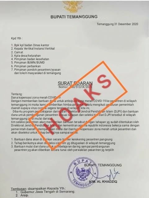 Detail Surat Edaran Gubernur Jawa Tengah Nomer 23