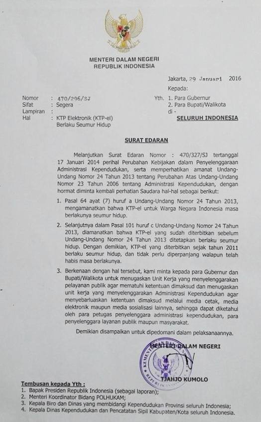 Detail Surat Edaran Mendagri Nomer 13