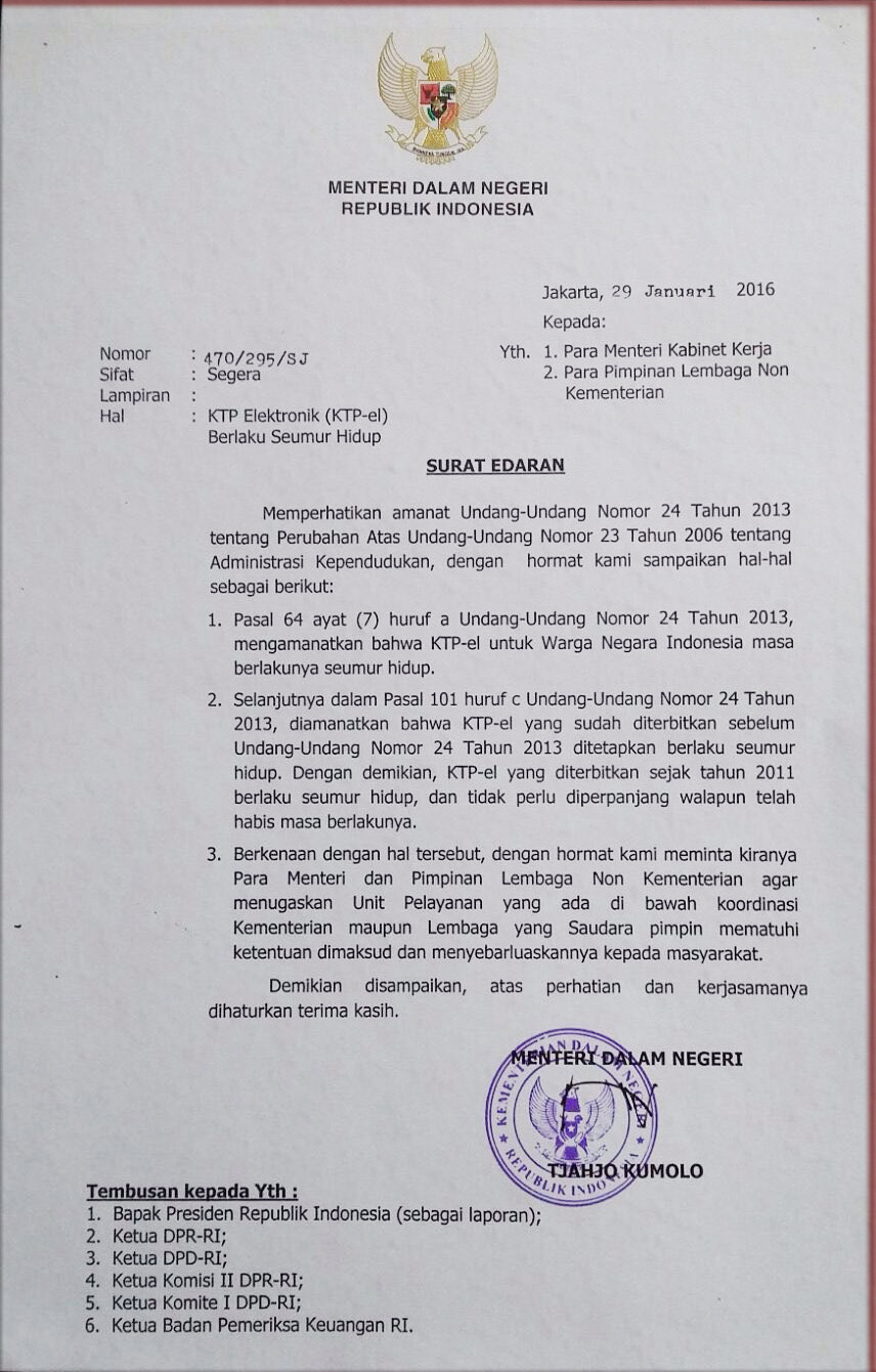 Detail Surat Edaran Mendagri Nomer 15