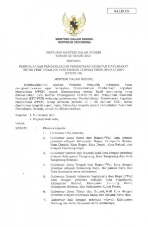 Detail Surat Edaran Mendagri Nomer 29