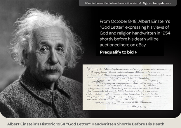 Detail Surat Einstein Tentang Agama Dan Tuhan Nomer 2